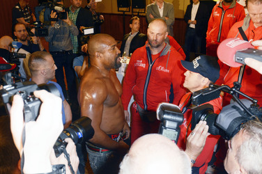 Pressekonferenz zum Box-WM-Kampf Wladimir Klitschko vs. Alex Leapai, Düsseldorf