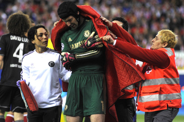 Champions League Match Atletico Madrid vs. FC Chelsea, Madrid