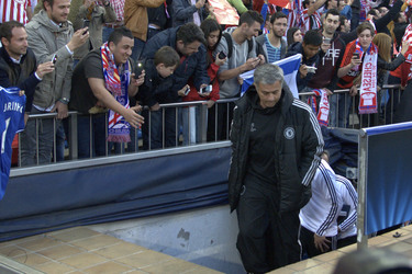Champions League Match Atletico Madrid vs. FC Chelsea, Madrid