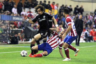 Champions League Match Atletico Madrid vs. FC Chelsea, Madrid