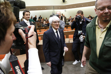 Verhandlung gegen Bernie Eccelstone, München