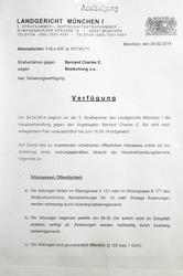 Verhandlung gegen Bernie Eccelstone, München