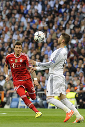 Champions League Match Real Madrid vs. FC Bayern München, Madrid