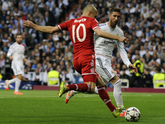 Champions League Match Real Madrid vs. FC Bayern München, Madrid
