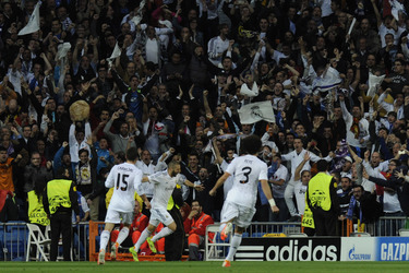 Champions League Match Real Madrid vs. FC Bayern München, Madrid