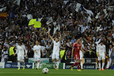 Champions League Match Real Madrid vs. FC Bayern München, Madrid