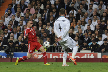 Champions League Match Real Madrid vs. FC Bayern München, Madrid