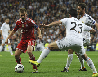 Champions League Match Real Madrid vs. FC Bayern München, Madrid