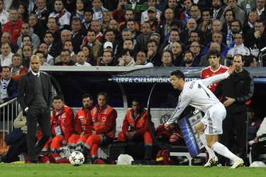 Champions League Match Real Madrid vs. FC Bayern München, Madrid