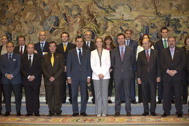 Empfang in Palacio de la Zarzuela, Madrid