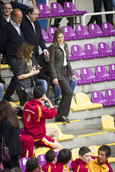 Princess Letizia bei der 'Volleyball Spanish Scholarship Competition 2014', Valladolid