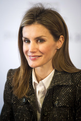 Princess Letizia bei der 'Volleyball Spanish Scholarship Competition 2014', Valladolid
