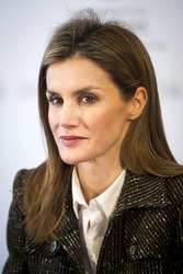 Princess Letizia bei der 'Volleyball Spanish Scholarship Competition 2014', Valladolid