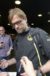 Jürgen Klopp verlässt das Hyatt Hotel, Köln