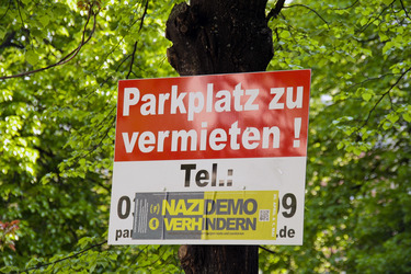 Nazi-Blockade Heinrich-Heine-Straße, Berlin