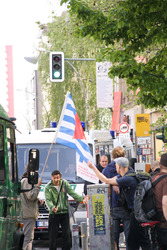 Nazi-Blockade Heinrich-Heine-Straße, Berlin