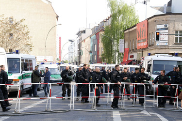 Nazi-Blockade Heinrich-Heine-Straße, Berlin