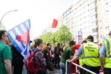 Nazi-Blockade Heinrich-Heine-Straße, Berlin