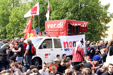 Nazi-Blockade Heinrich-Heine-Straße, Berlin