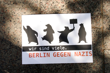Nazi-Blockade Heinrich-Heine-Straße, Berlin