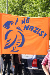 Nazi-Blockade Heinrich-Heine-Straße, Berlin