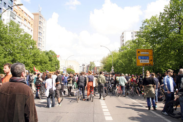 Nazi-Blockade Heinrich-Heine-Straße, Berlin