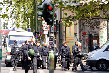 Nazi-Blockade Heinrich-Heine-Straße, Berlin