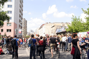 Nazi-Blockade Heinrich-Heine-Straße, Berlin