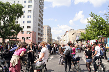 Nazi-Blockade Heinrich-Heine-Straße, Berlin