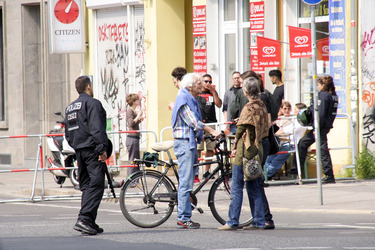 Nazi-Blockade Heinrich-Heine-Straße, Berlin