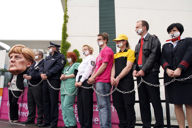 Protest der GDS, Berlin