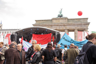 Tag der Arbeit am Brandenburger Tor, Berlin