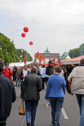 Tag der Arbeit am Brandenburger Tor, Berlin