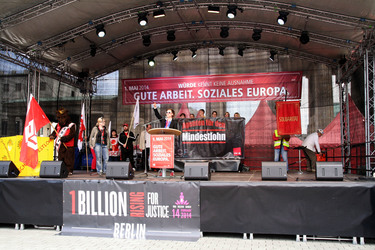 Tag der Arbeit am Brandenburger Tor, Berlin