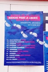 Maidemo Flüchtlingsdorf Oranienstraße, Berlin