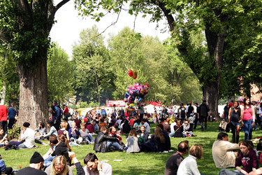 1.Mai in Kreuzberg, Berlin
