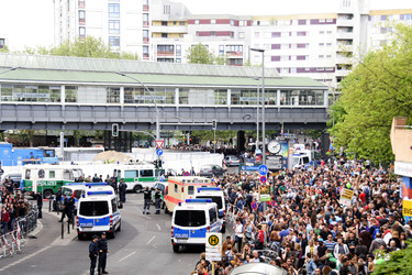 1.Mai in Kreuzberg, Berlin