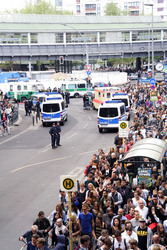 1.Mai in Kreuzberg, Berlin