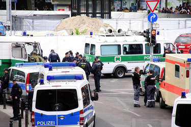 1.Mai in Kreuzberg, Berlin