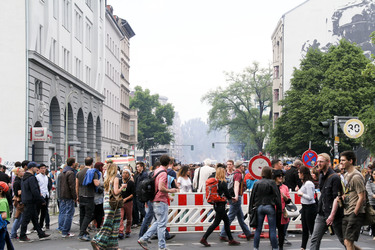 1.Mai in Kreuzberg, Berlin