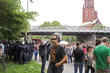 1.Mai in Kreuzberg, Berlin