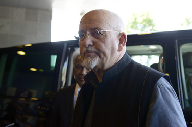 Peter Gabriel vor dem Hyatt Hotel, Köln