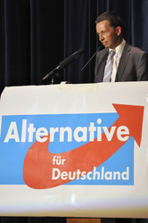 AfD Wahlkampfveranstaltung, Neu-Isenburg