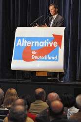 AfD Wahlkampfveranstaltung, Neu-Isenburg