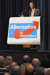 AfD Wahlkampfveranstaltung, Neu-Isenburg