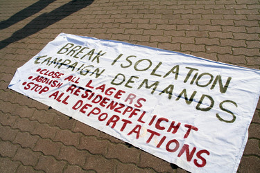 Refugees Solidaritätskundgebung, Bewrlin