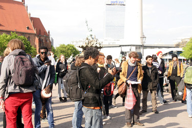 Refugees Solidaritätskundgebung, Bewrlin