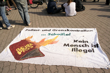 Refugees Solidaritätskundgebung, Bewrlin