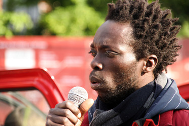 Refugees Solidaritätskundgebung, Bewrlin