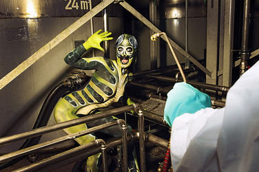 Kammerjäger / Exterminator Bodypainting